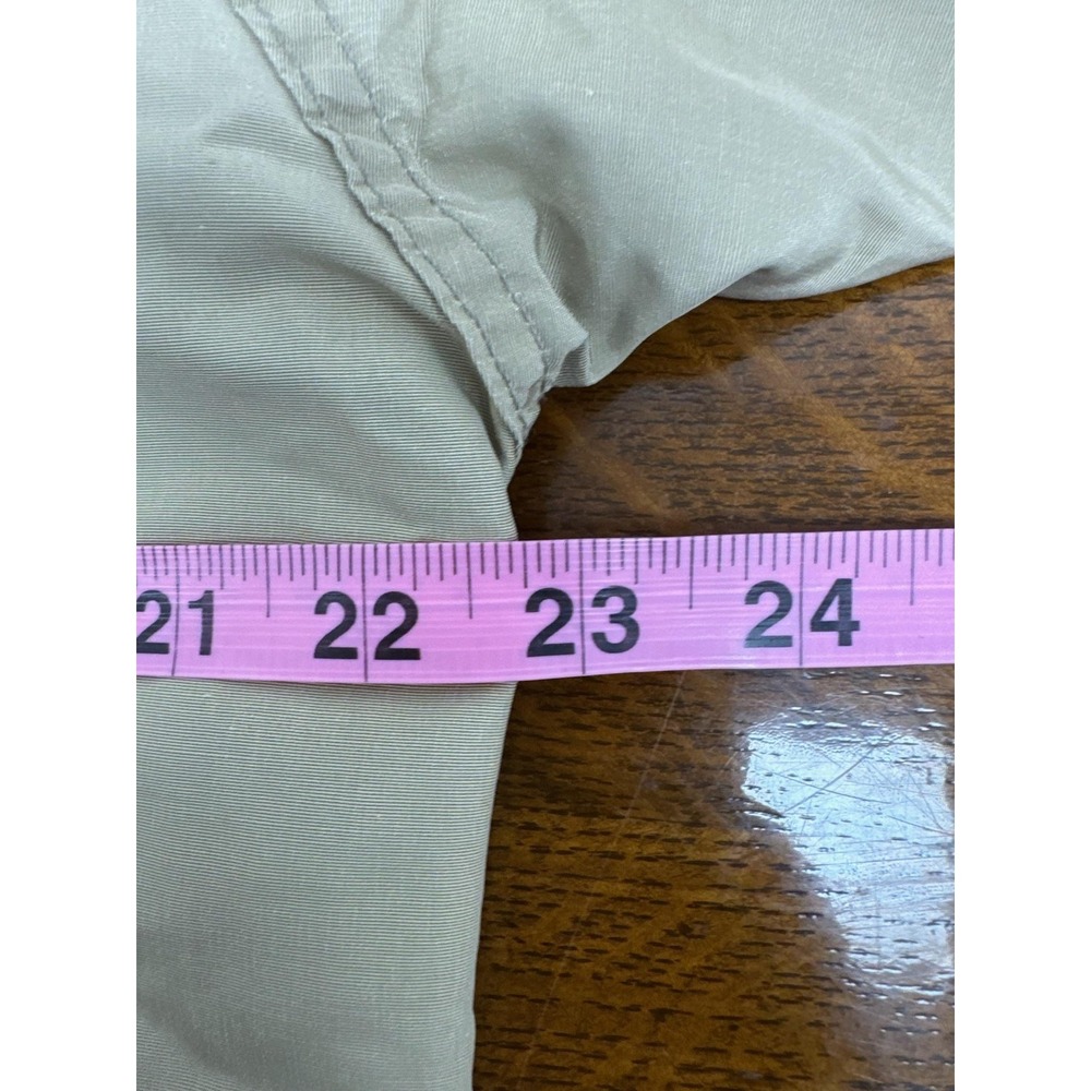 Woolrich Jacket Mens Large‎ Tan Hooded Parka Canvas Utility Pockets Outdoor 80s - Picture 4 of 6